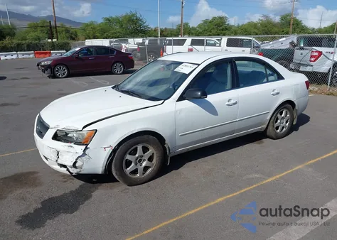 2006 Hyundai Sonata Gls из США, поврежденный, VIN 5NPEU46C36H128229